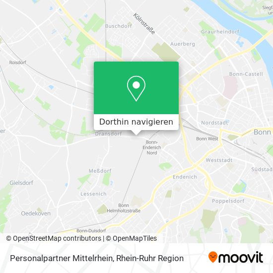 Personalpartner Mittelrhein Karte