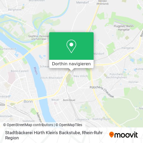 Stadtbäckerei Hürth Klein's Backstube Karte