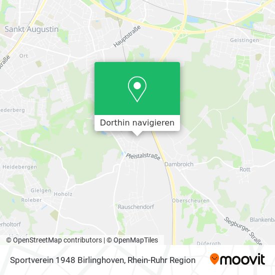 Sportverein 1948 Birlinghoven Karte