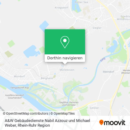 A&W Gebäudedienste Nabil Azzouz und Michael Weber Karte