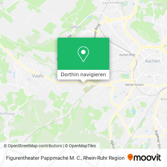 Figurentheater Pappmaché M. C. Karte