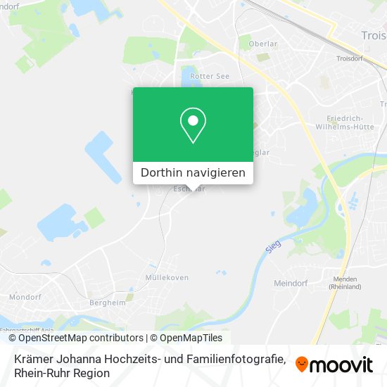 Krämer Johanna Hochzeits- und Familienfotografie Karte