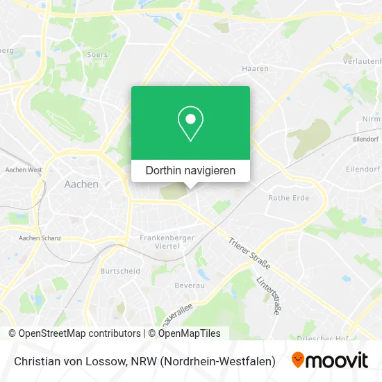 Christian von Lossow Karte