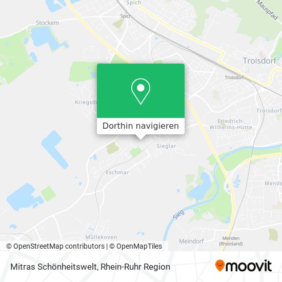 Mitras Schönheitswelt Karte
