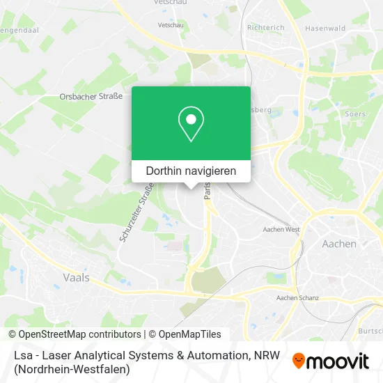 Lsa - Laser Analytical Systems & Automation Karte