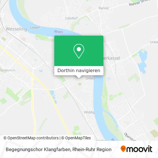 Begegnungschor Klangfarben Karte