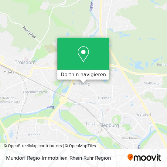 Mundorf Regio-Immobilien Karte
