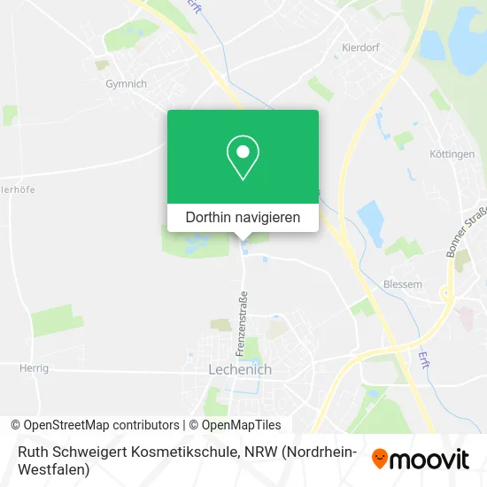 Ruth Schweigert Kosmetikschule Karte