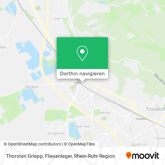 Thorsten Griepp, Fliesenleger Karte