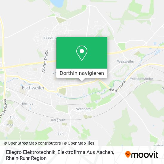 Ellegro Elektrotechnik, Elektrofirma Aus Aachen Karte