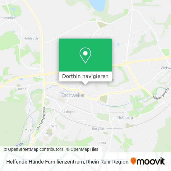 Helfende Hände Familienzentrum Karte