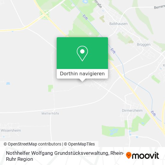 Nothhelfer Wolfgang Grundstücksverwaltung Karte