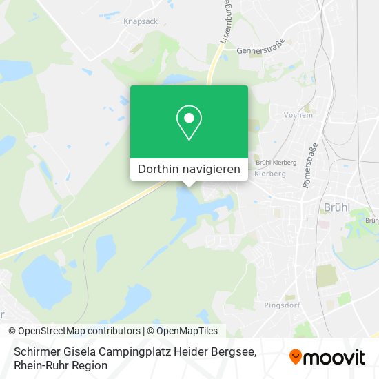 Schirmer Gisela Campingplatz Heider Bergsee Karte