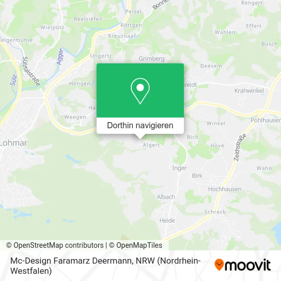 Mc-Design Faramarz Deermann Karte