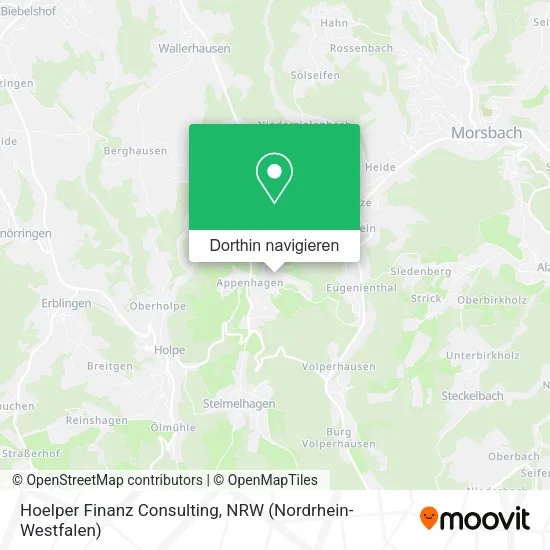Hoelper Finanz Consulting Karte