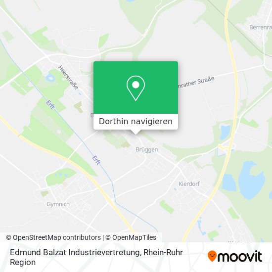 Edmund Balzat Industrievertretung Karte