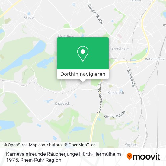Karnevalsfreunde Räucherjunge Hürth-Hermülheim 1975 Karte