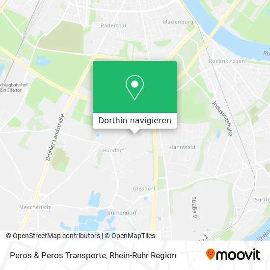 Peros & Peros Transporte Karte