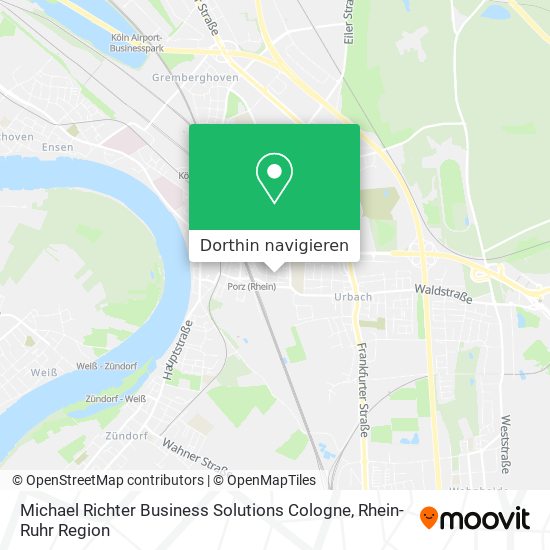 Michael Richter Business Solutions Cologne Karte