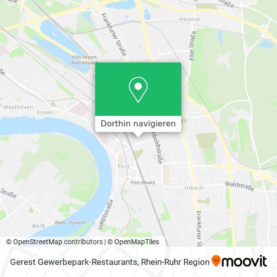 Gerest Gewerbepark-Restaurants Karte