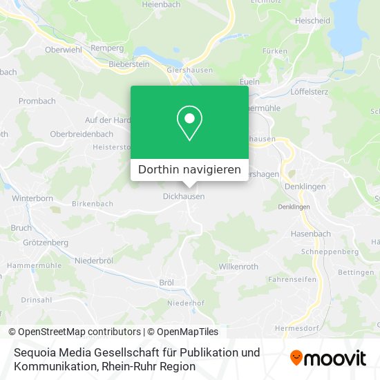 Sequoia Media Gesellschaft für Publikation und Kommunikation Karte