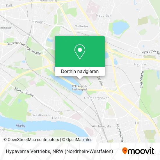 Hypavema Vertriebs Karte