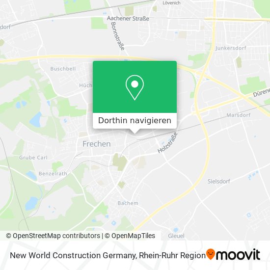 New World Construction Germany Karte