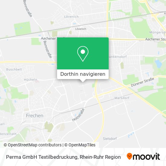 Perma GmbH Textilbedruckung Karte
