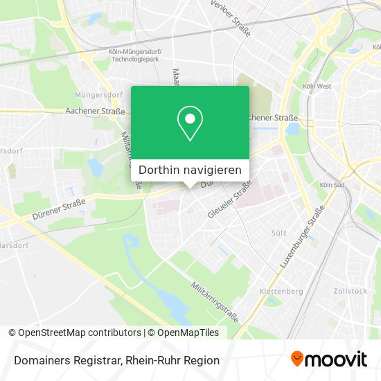 Domainers Registrar Karte