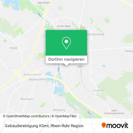 Gebäudereinigung Klimt Karte