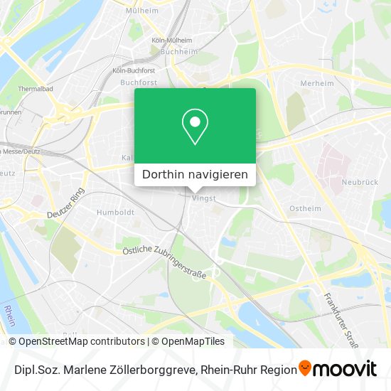 Dipl.Soz. Marlene Zöllerborggreve Karte