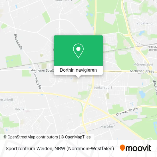 Sportzentrum Weiden Karte
