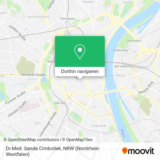 Dr.Med. Sanda Cimbollek Karte