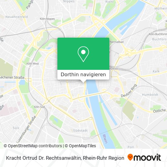 Kracht Ortrud Dr. Rechtsanwältin Karte