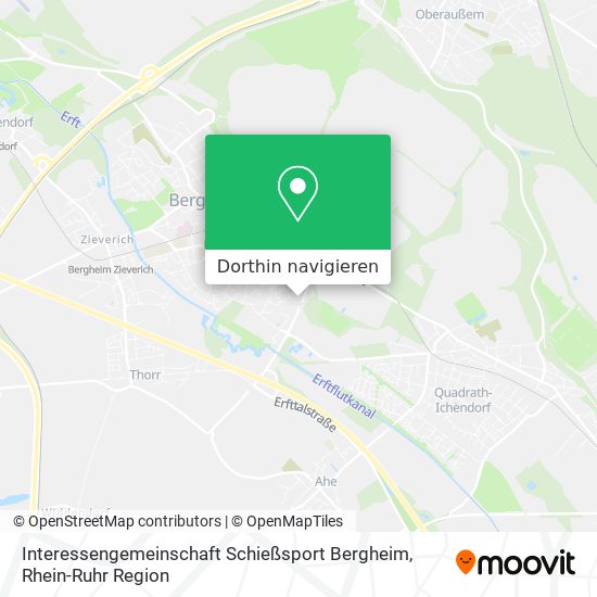 Interessengemeinschaft Schießsport Bergheim Karte