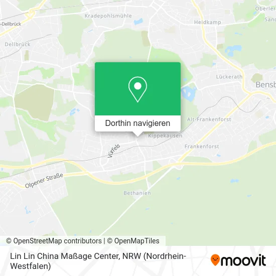 Lin Lin China Maßage Center Karte