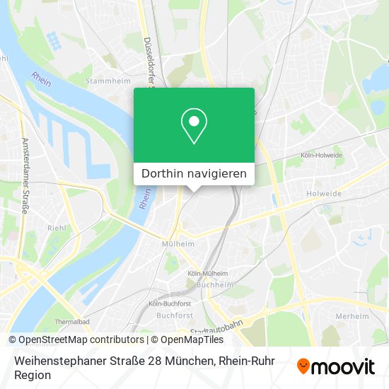 Weihenstephaner Straße 28 München Karte