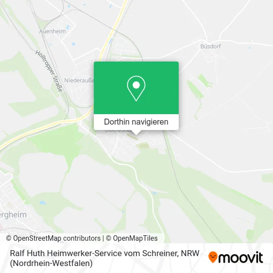 Ralf Huth Heimwerker-Service vom Schreiner Karte