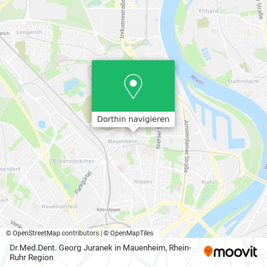 Dr.Med.Dent. Georg Juranek in Mauenheim Karte