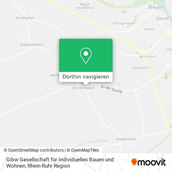 Gibw Gesellschaft für Individuelles Bauen und Wohnen Karte