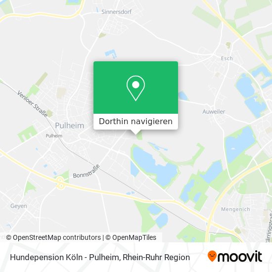 Hundepension Köln - Pulheim Karte