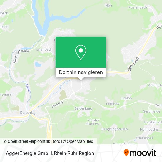 AggerEnergie GmbH Karte