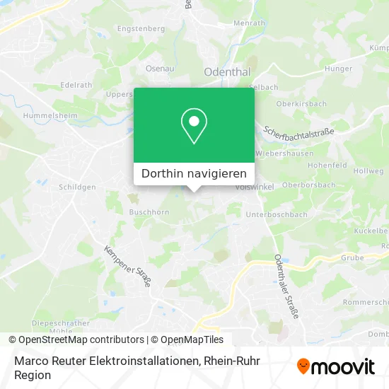 Marco Reuter Elektroinstallationen Karte