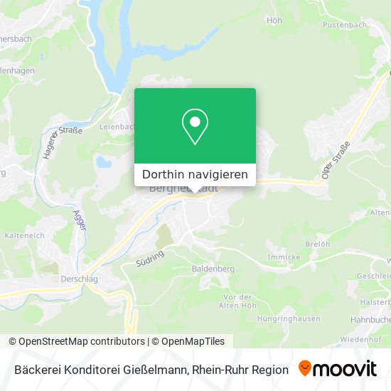 Bäckerei Konditorei Gießelmann Karte