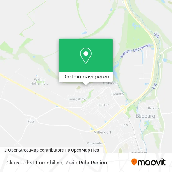 Claus Jobst Immobilien Karte