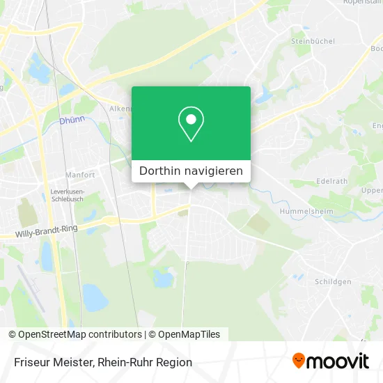 Friseur Meister Karte