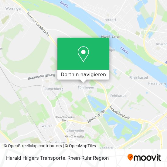 Harald Hilgers Transporte Karte