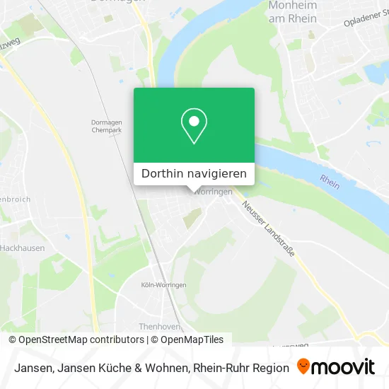 Jansen, Jansen Küche & Wohnen Karte