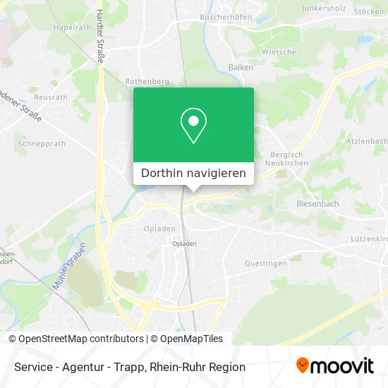 Service - Agentur - Trapp Karte