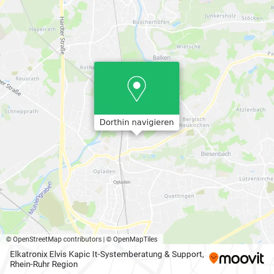 Elkatronix Elvis Kapic It-Systemberatung & Support Karte